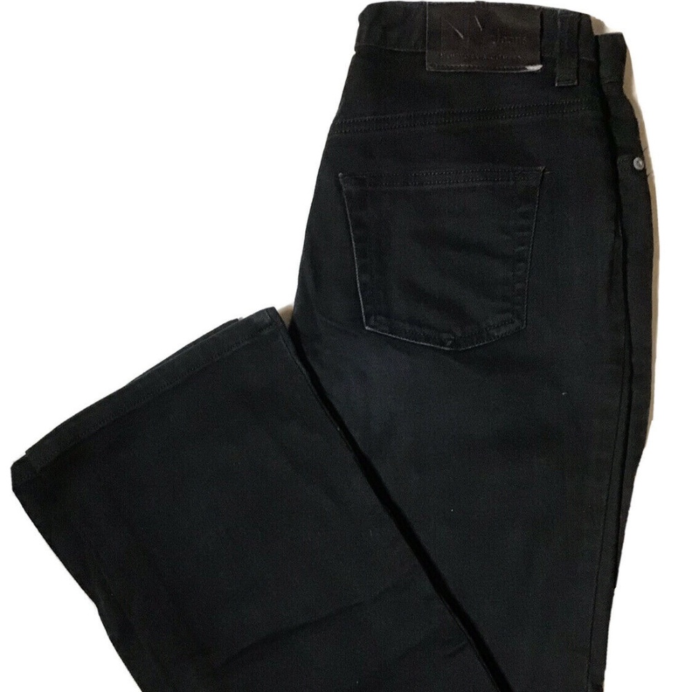 Vintage 90s New York & Co Black Boot Cut Stretch Jeans Sz 6/29.